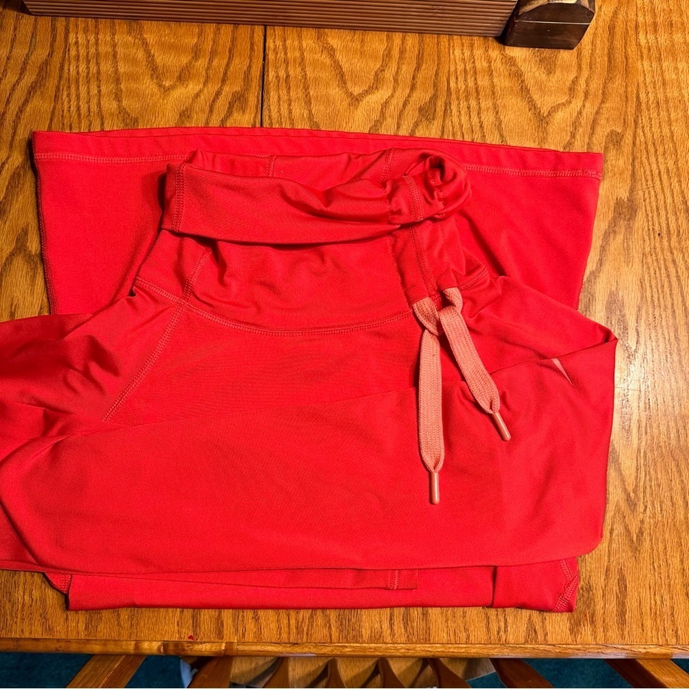 Nike Pro Turtle Neck Red Color Long Sleeve Size M